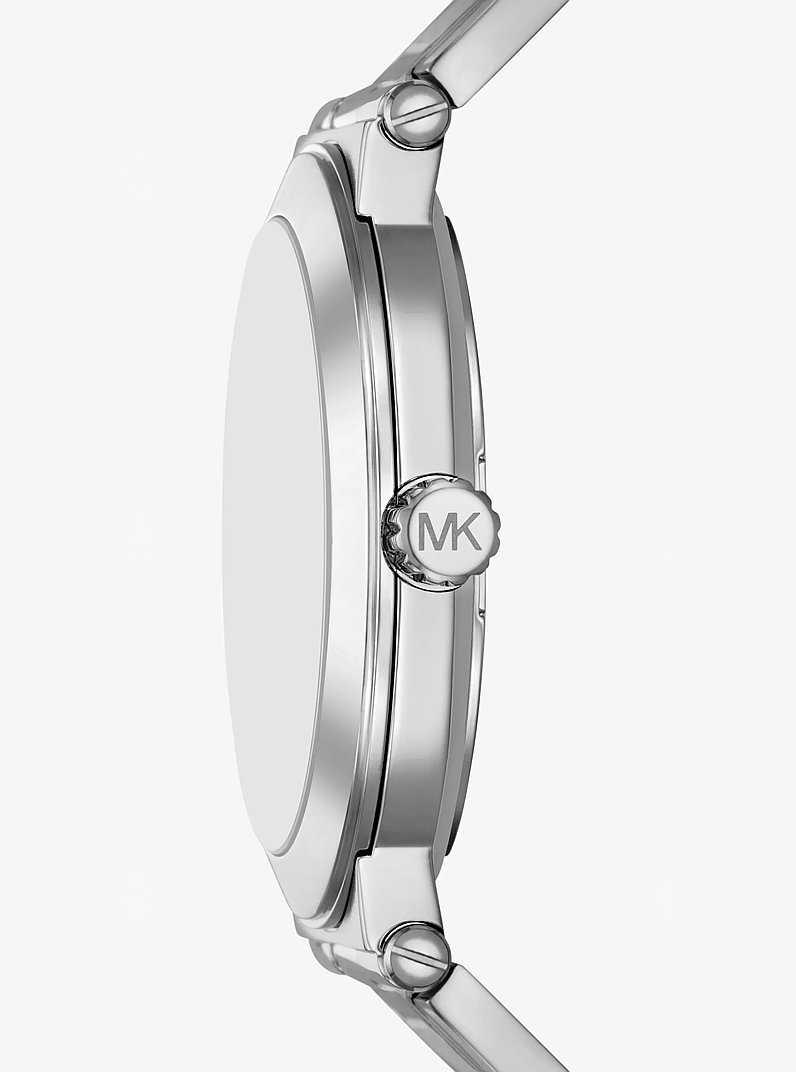 Oversized Billie Silver-Tone Watch  in SILVER | Michael Kors