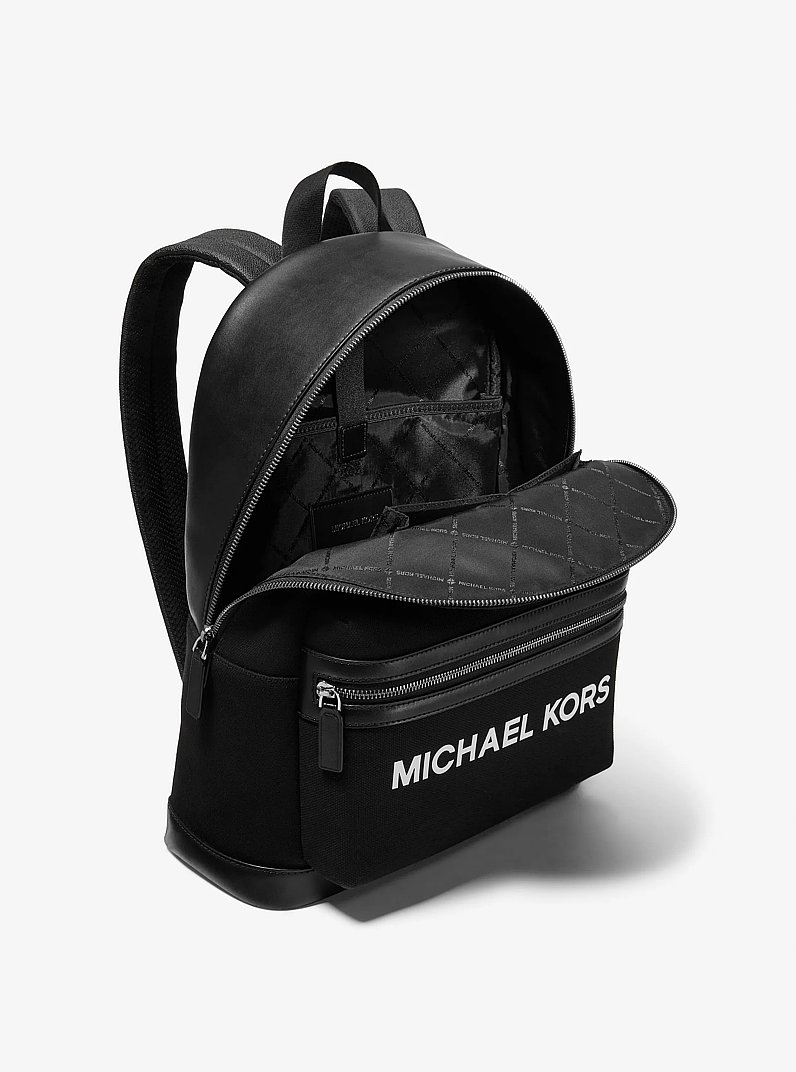 Cooper Canvas Backpack in BLACK | Michael Kors