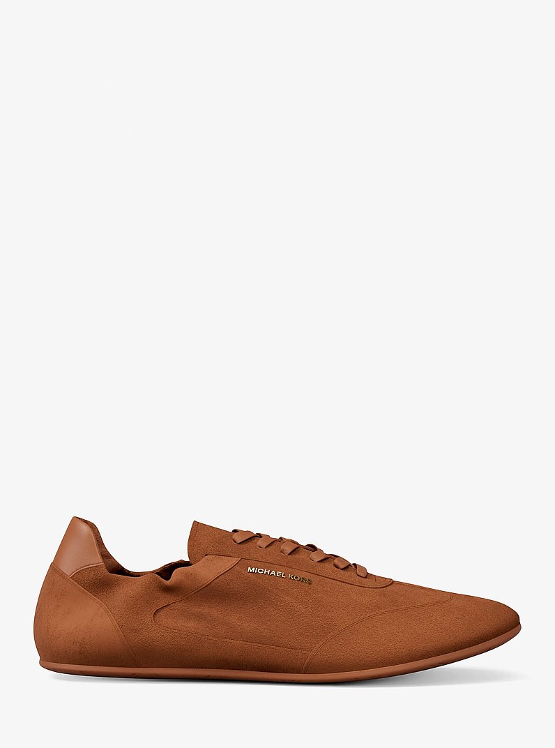 Zapatilla Archer de gamuza in LUGGAGE | Michael Kors