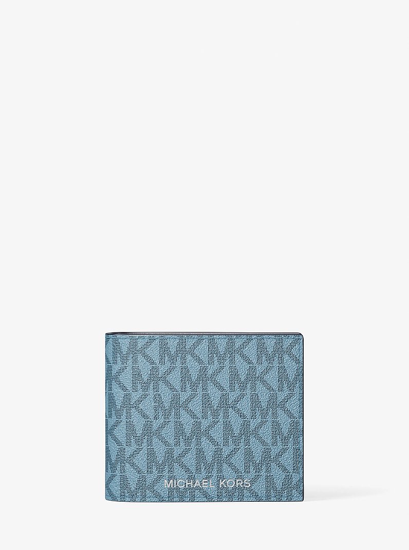 Billetera Cooper con monedero y logotipo in BLANCO BRILLANTE | Michael Kors