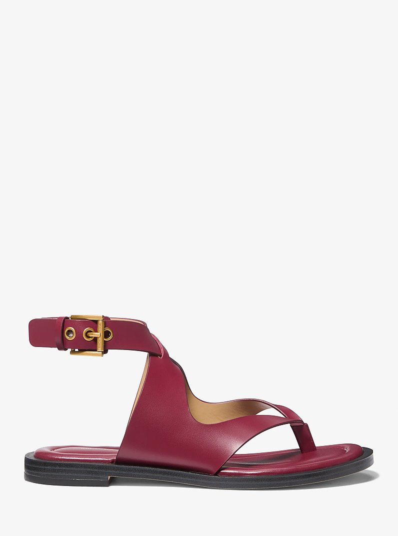 Sandalia Irene envolvente de piel in MORA | Michael Kors