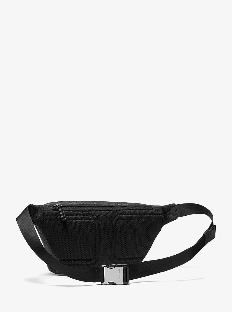 Cooper Logo Belt Bag in BLACK | Michael Kors