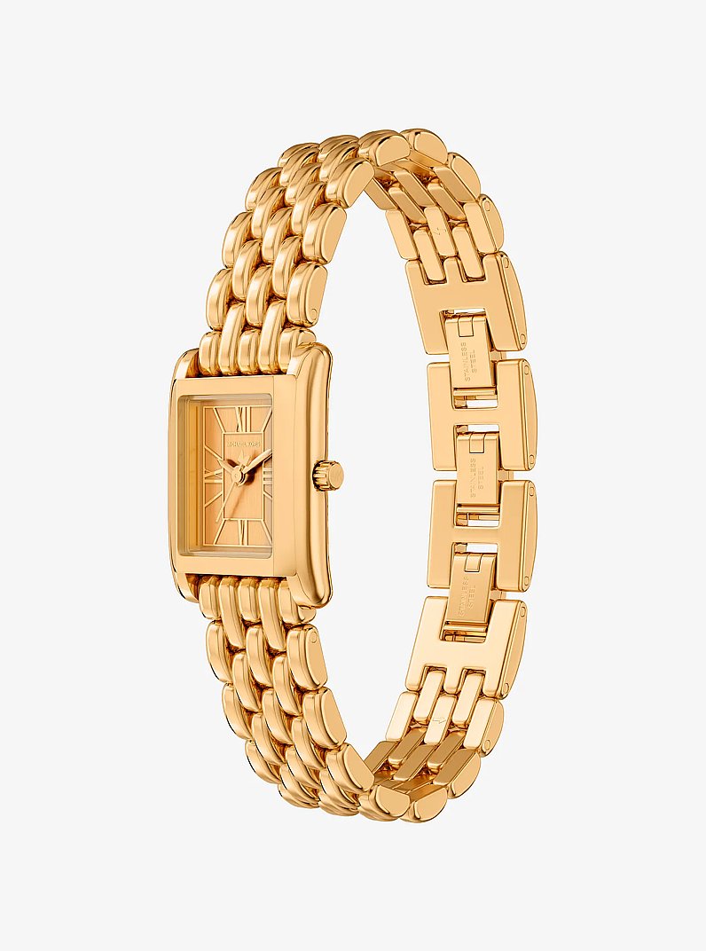 Kleine Armbanduhr Essex im Goldton in GOLDTON | Michael Kors