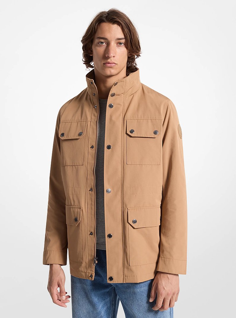 2-in-1 Woven Field Jacket in ACC CAMEL - Sale | Michael Kors [US]