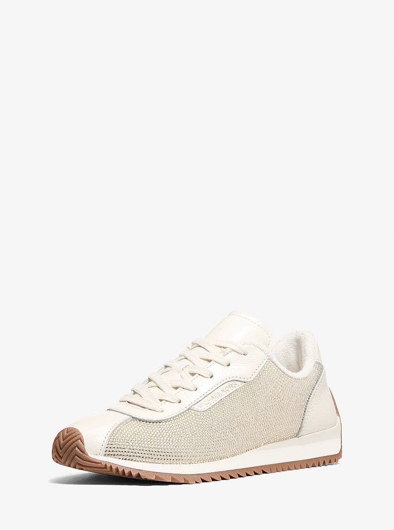 Basket Rhodes en cuir in CR&Egrave;ME CLAIRE | Michael Kors