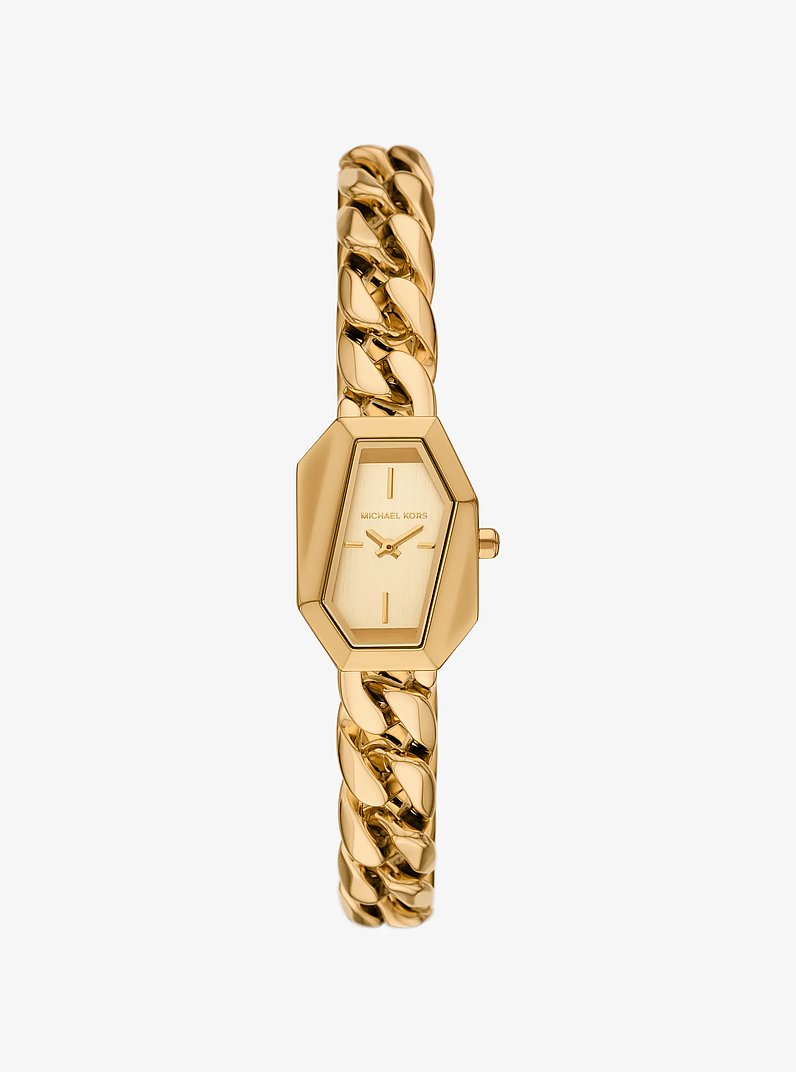 Petite Suri Gold-Tone Watch  in GOLD | Michael Kors