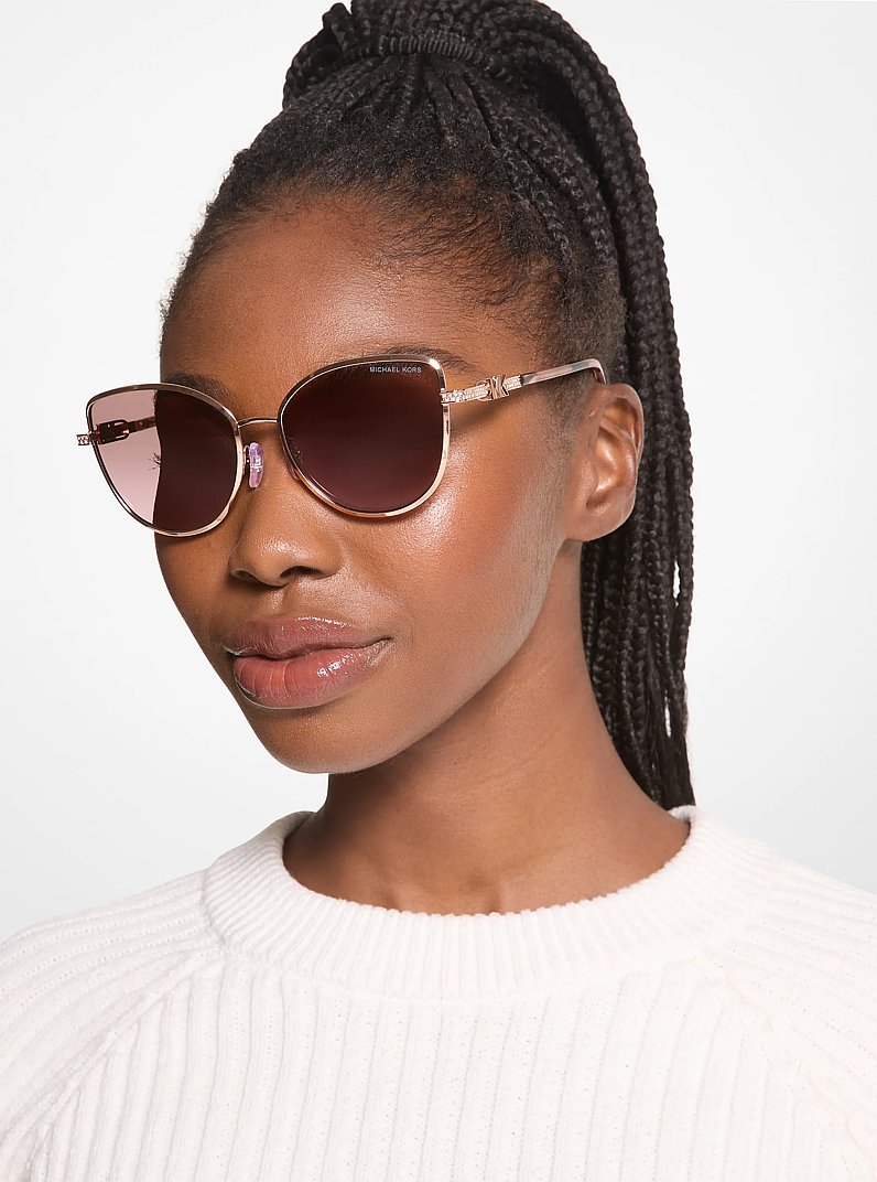 Catalonia Sunglasses in ROSE GOLD | Michael Kors