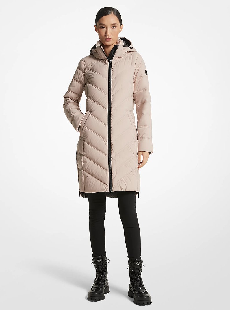 Quilted Puffer Coat in CHAMPAGNE | Michael Kors