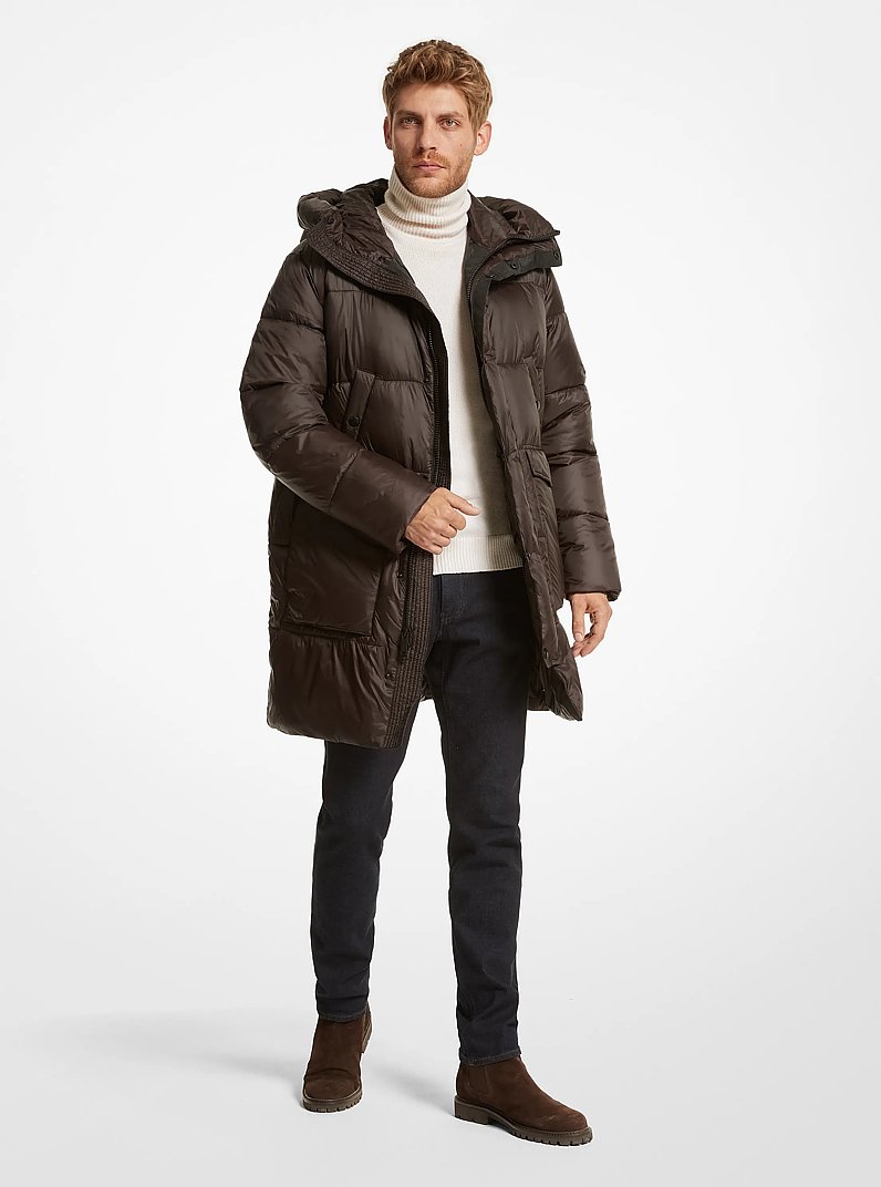 Paul Quilted Nylon Puffer Coat
