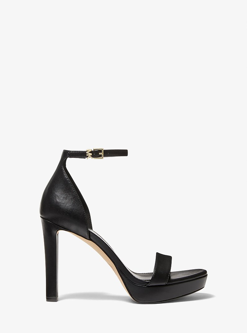 Margot Platform Sandal in BLACK | Michael Kors