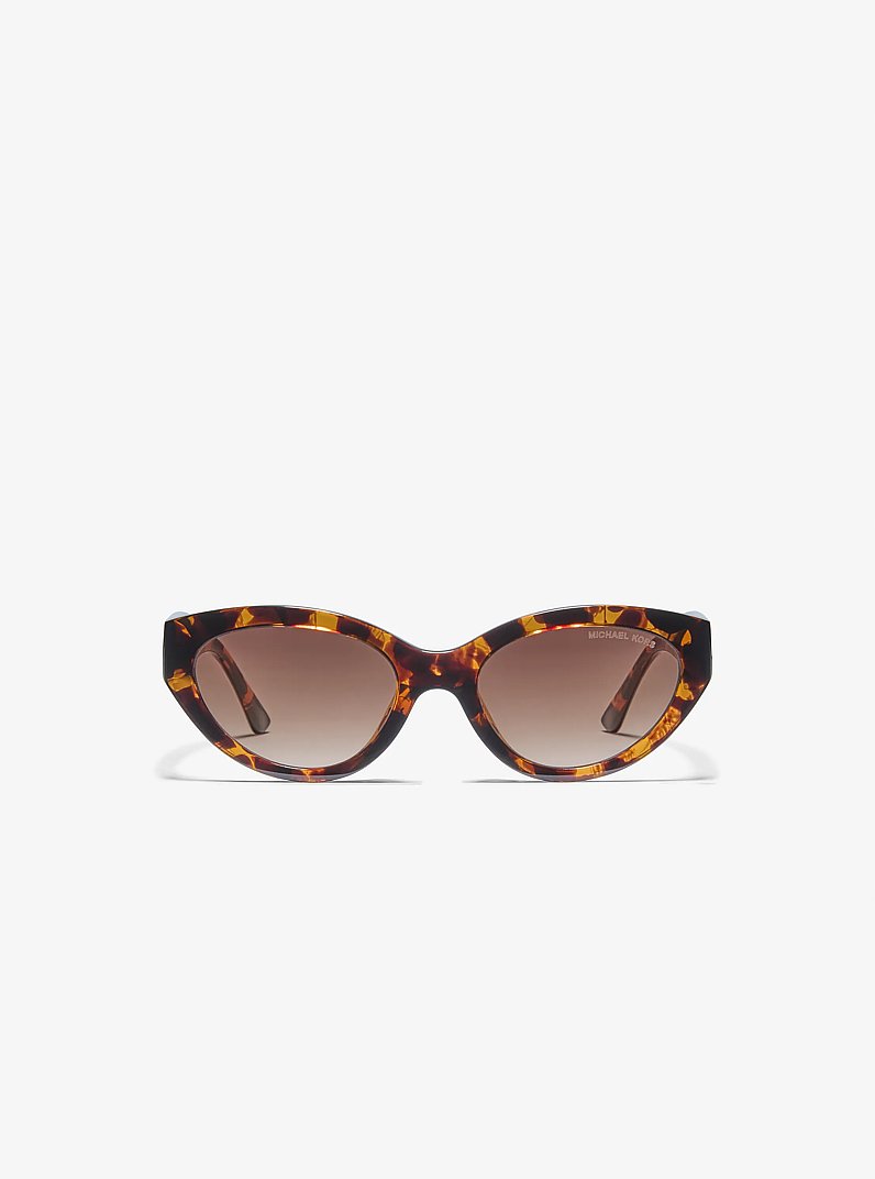 Lorient Sunglasses in DARK TORTOISE | Michael Kors