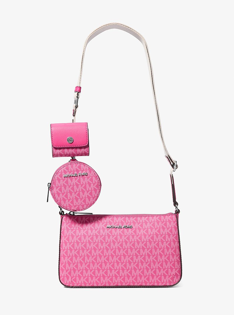 MCHAEL KORS バッグ Michael Kors MK Jet Set Travel Medium Duffle Bag Satchel MK