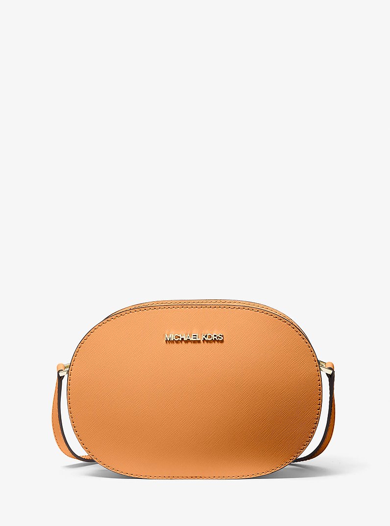 Bandolera Jet Set Travel mediana de piel saffiano in SIDRA | Michael Kors
