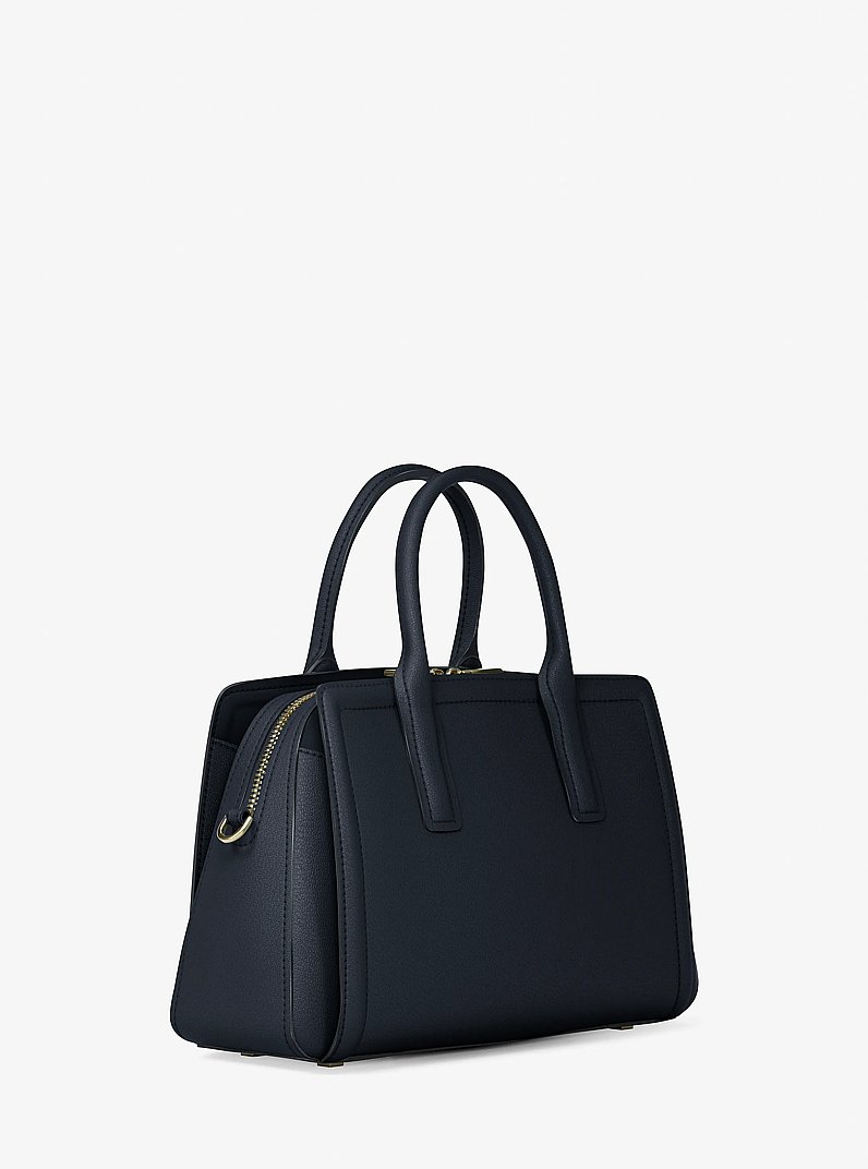 Laila Medium Leather Satchel