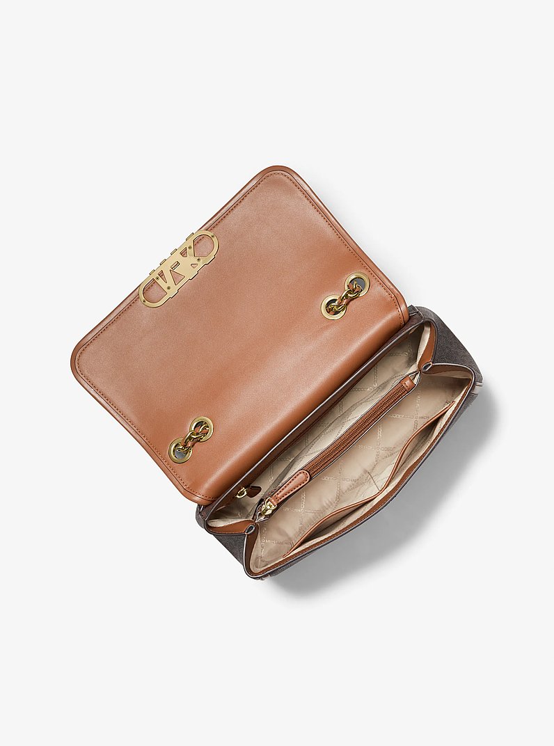 Parker Extra-Large Signature Logo Shoulder Bag