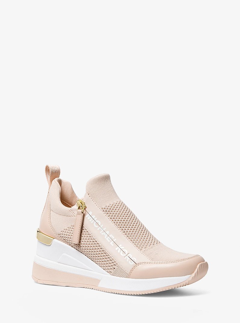 Espadrille Willis en tricot extensible in ROSE P&Acirc;LE | Michael Kors