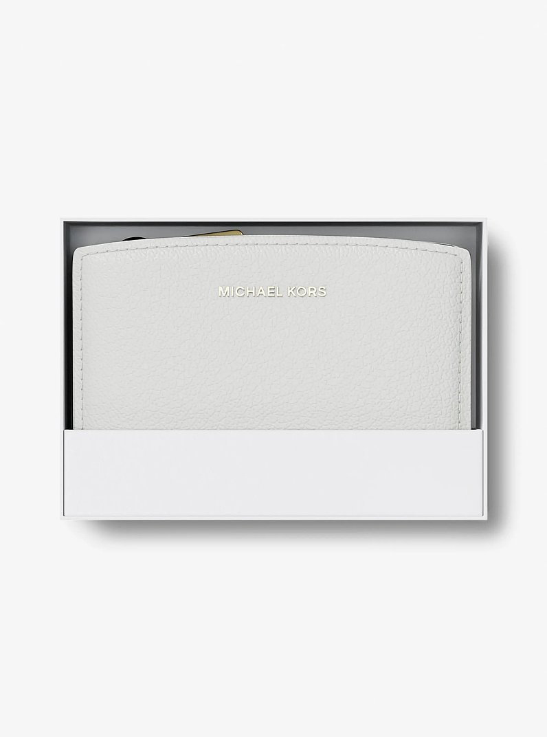 Cartera Bryant mediana de piel granulada in BEIGE P&Aacute;LIDO | Michael Kors