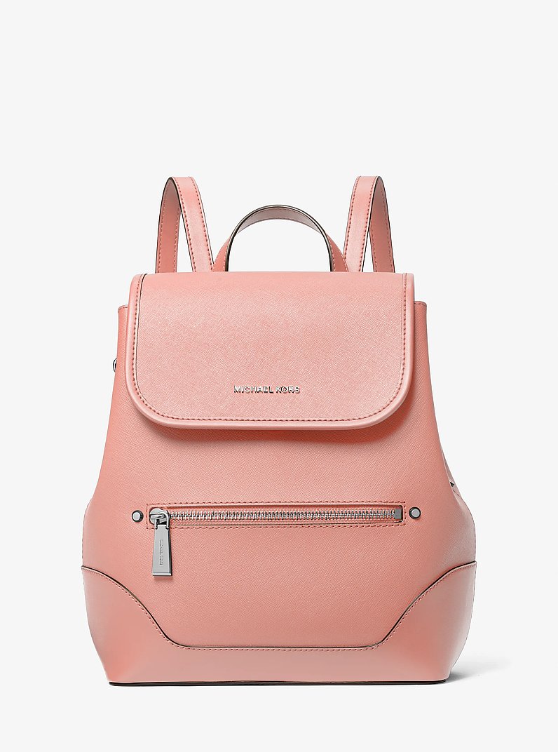Harrison Medium Saffiano Leather Backpack