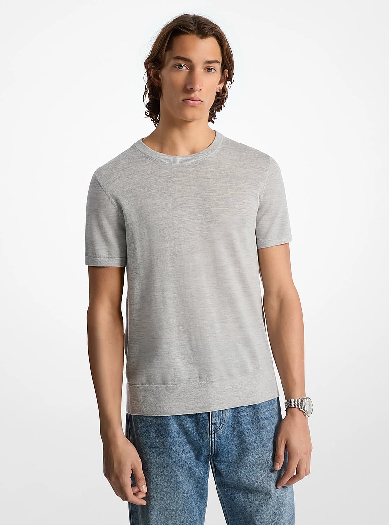 T-shirt en laine