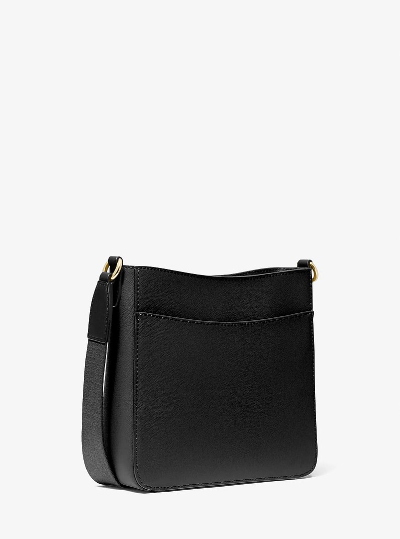 Jet Set Travel Small Messenger Bag in BLACK/BLACK | Michael Kors