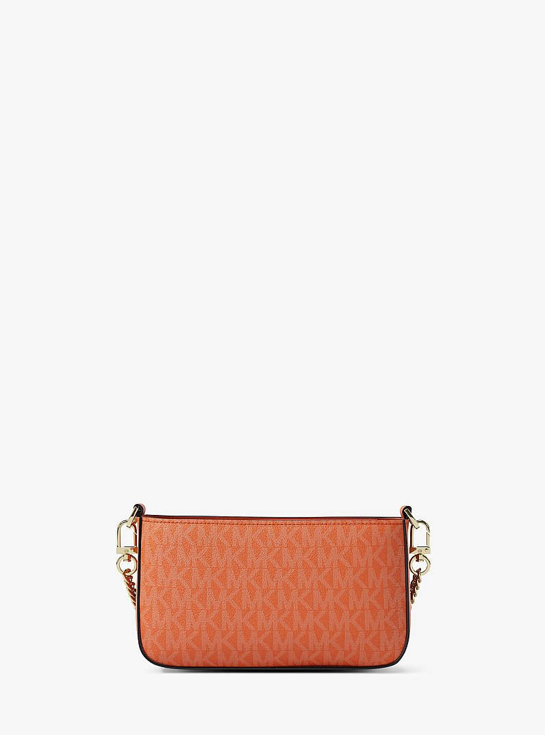 Pochette convertibile Bryant piccola con logo in MIMOSA | Michael Kors
