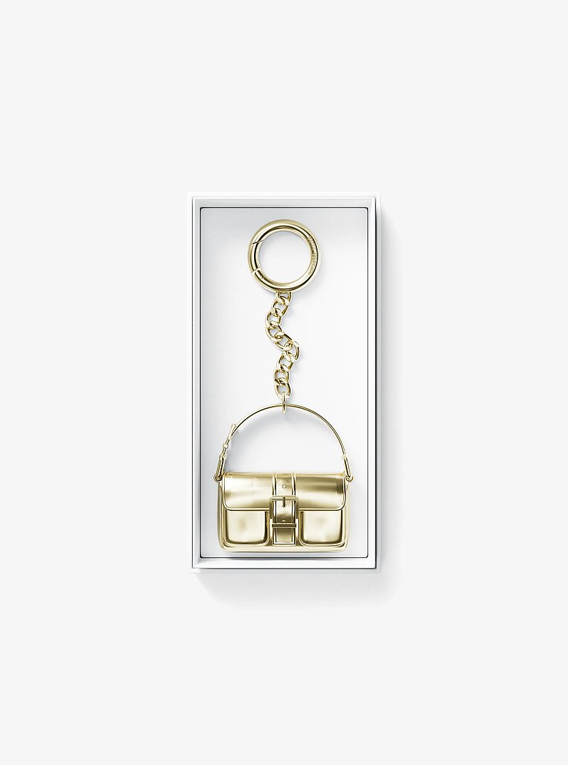 Colby Bag Charm in PALE GOLD | Michael Kors