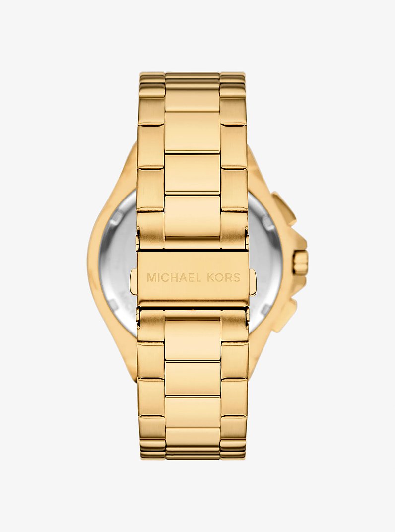 MICHAEL KORS 早い者勝ち！ Oversized Lennox Gold-Tone Watch in GOLD - Sale | Michael Kors [US]