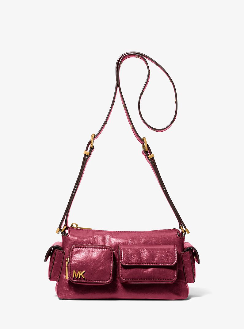 Dakota Small Leather Shoulder Bag in MULBERRY | Michael Kors