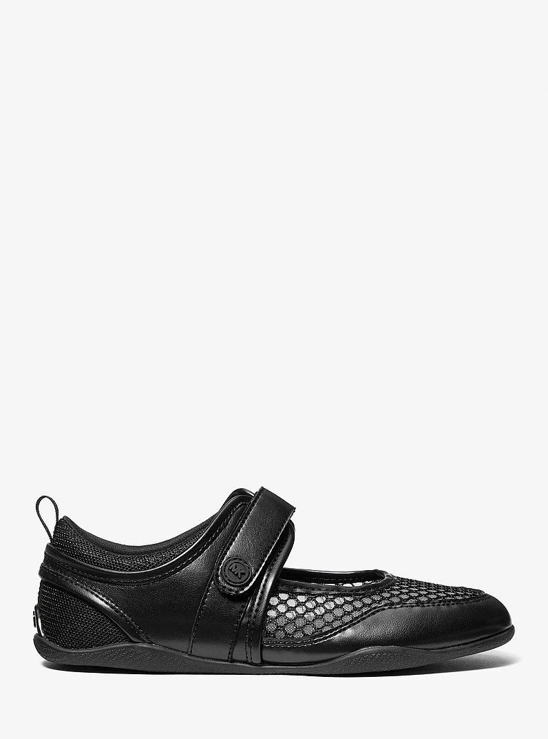 Kyler Mary Jane Sneaker in BLACK | Michael Kors