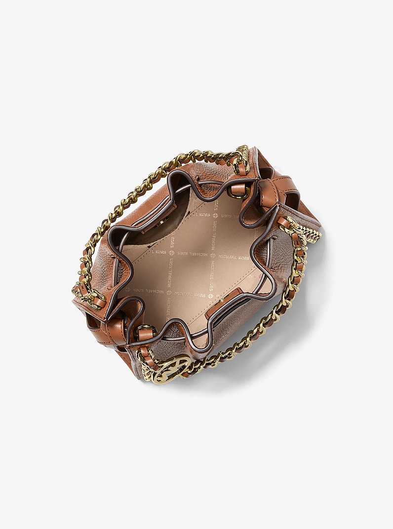 Mina Small Chain Crossbody Bag in LUGGAGE | Michael Kors
