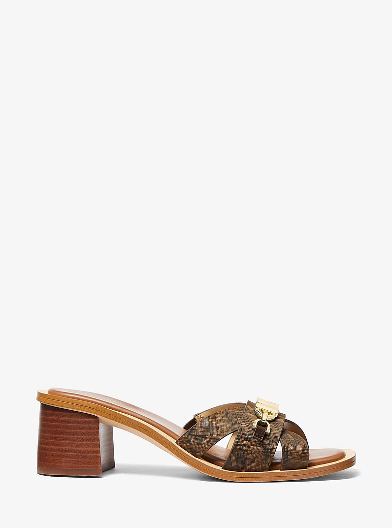 Tiffanie Empire Signature Logo Sandal