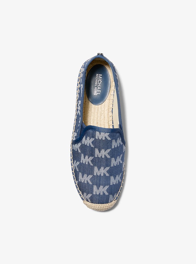 Hastings Logo Jacquard Espadrille in MEDIUM BLUE WASH | Michael Kors