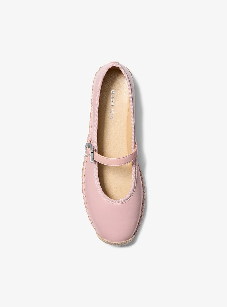 Alpargata de ballet Lynn de piel in ROSA AHUMADO | Michael Kors