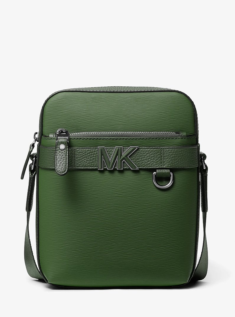 Hudson Crossgrain Leather Flight Bag