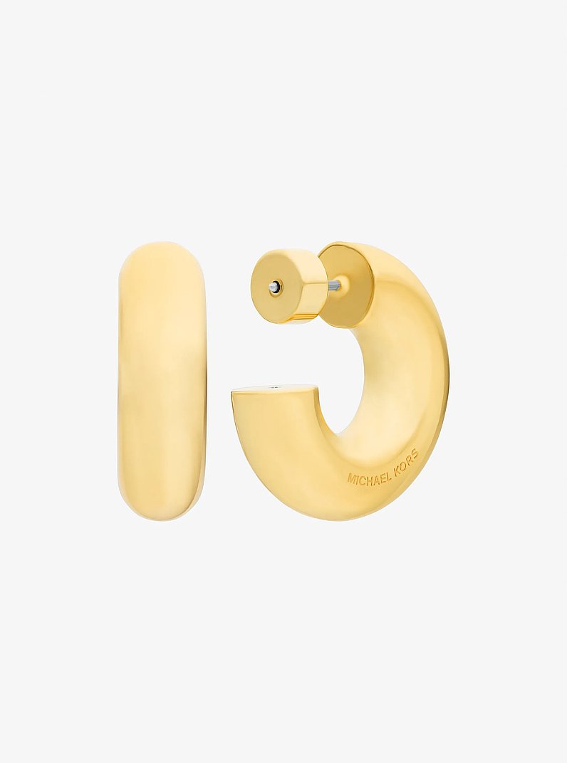 Aretes de argolla gruesos in DORADO | Michael Kors
