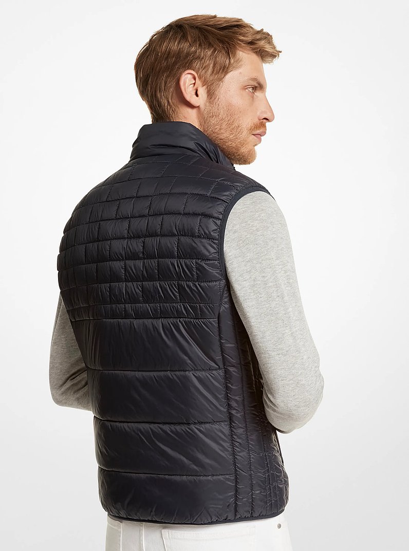 Lockburgh Quilted Gilet in MIDNIGHT NAVY | Michael Kors