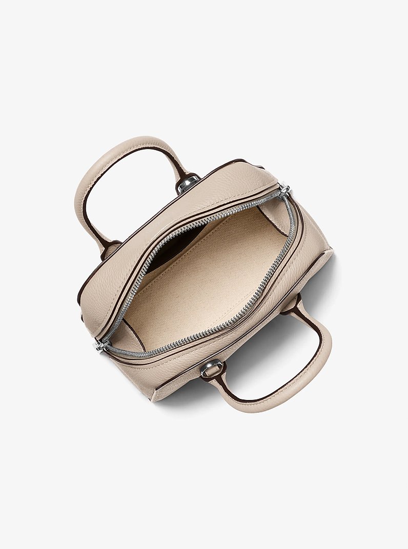 Ashton Extra-Small Pebbled Leather Convertible Crossbody Bag in LIGHT SAND | Michael Kors