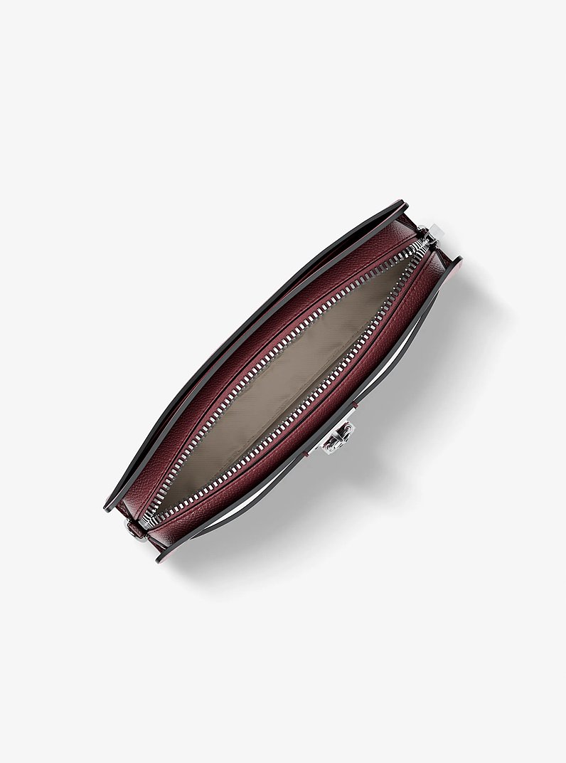 Hamilton Moderne Extra-Small Leather Convertible Crossbody Bag in ROSEWOOD | Michael Kors