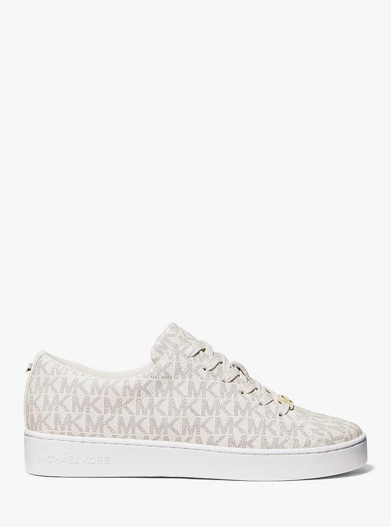 Sneaker Keaton con logo in VANIGLIA | Michael Kors