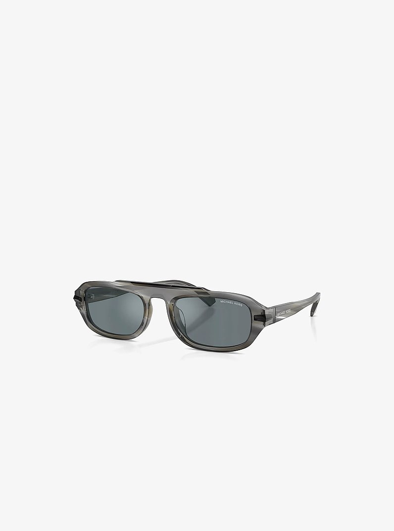 Lunettes de soleil Watch Hill in NOIR CORNE | Michael Kors
