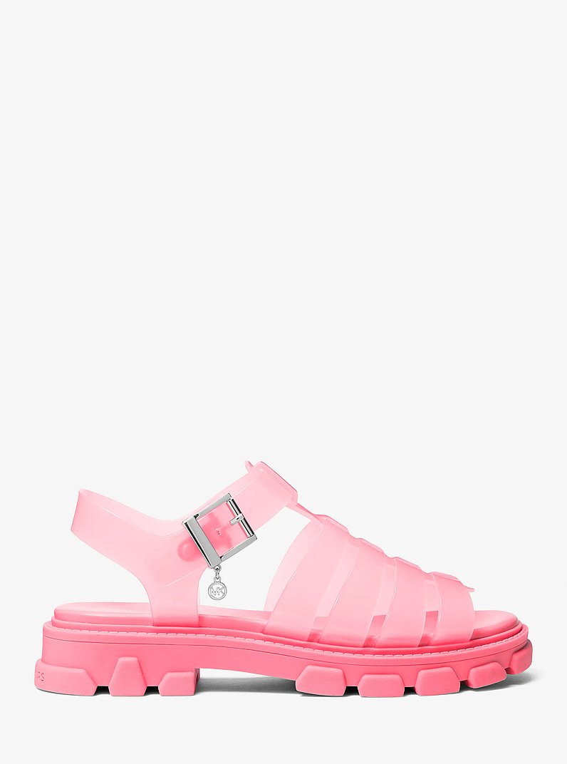 Jagger PVC Sandal in GERANIO | Michael Kors