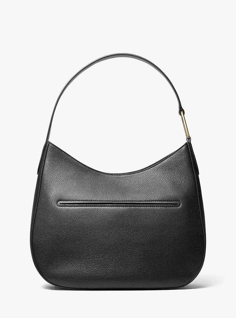  4HYB ミトン Lサイズ 黒 Gabby Large Hobo Shoulder Bag in BLACK - Sale | Michael Kors [US]