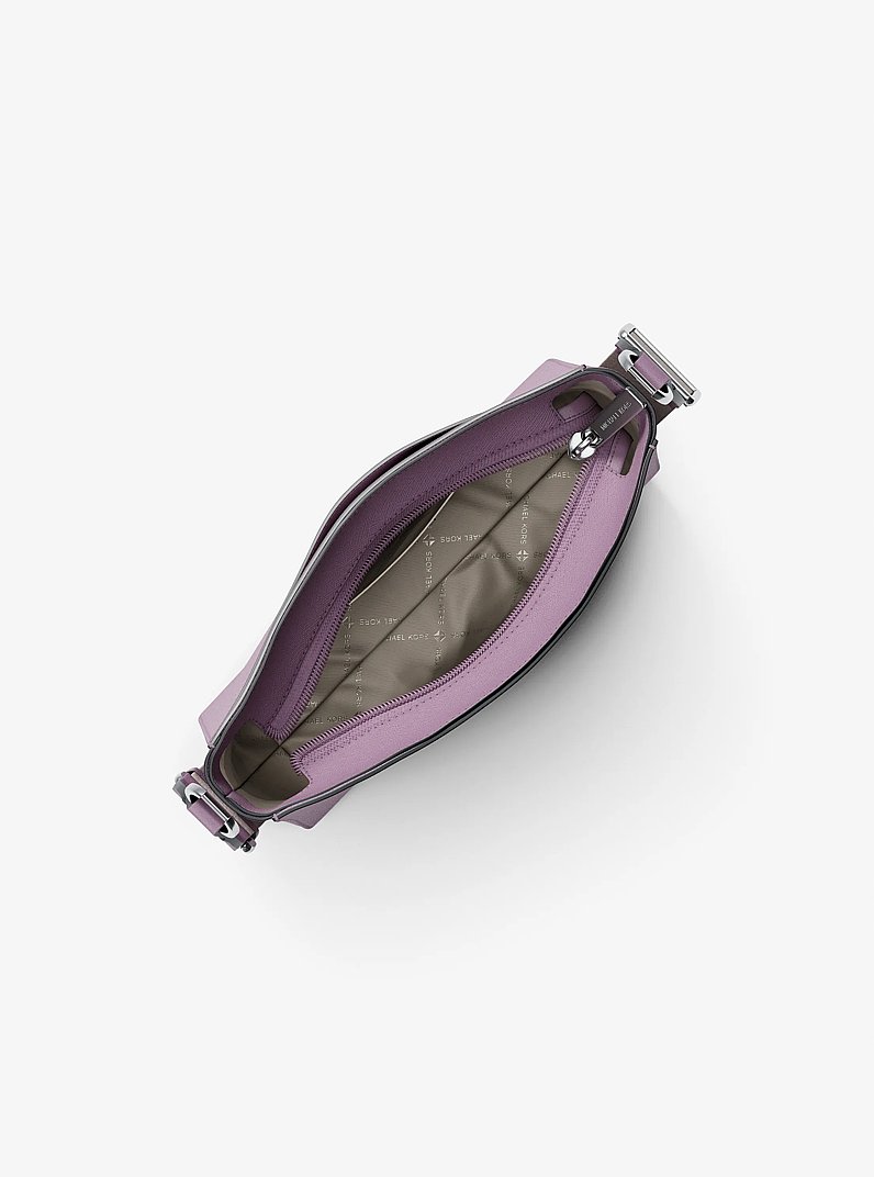 Jet Set Travel Small Messenger Bag in LT QUARTZ | Michael Kors