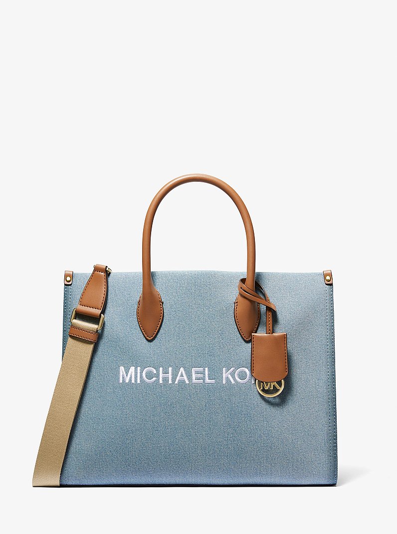 Mirella Medium Denim Tote Bag | Michael Kors [US]