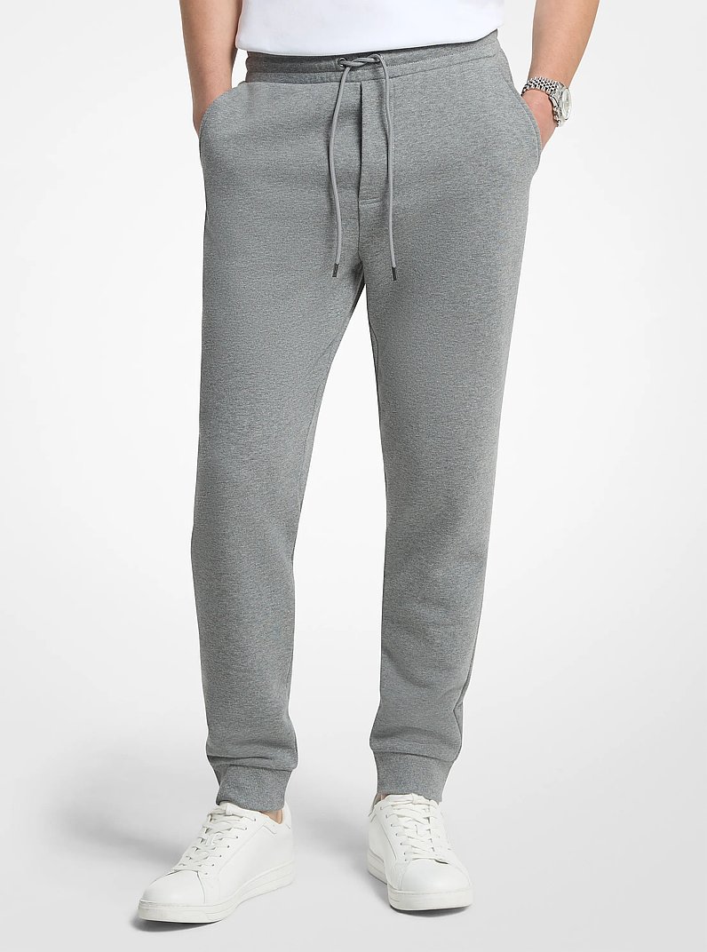 Cotton Blend Joggers in ASH | Michael Kors