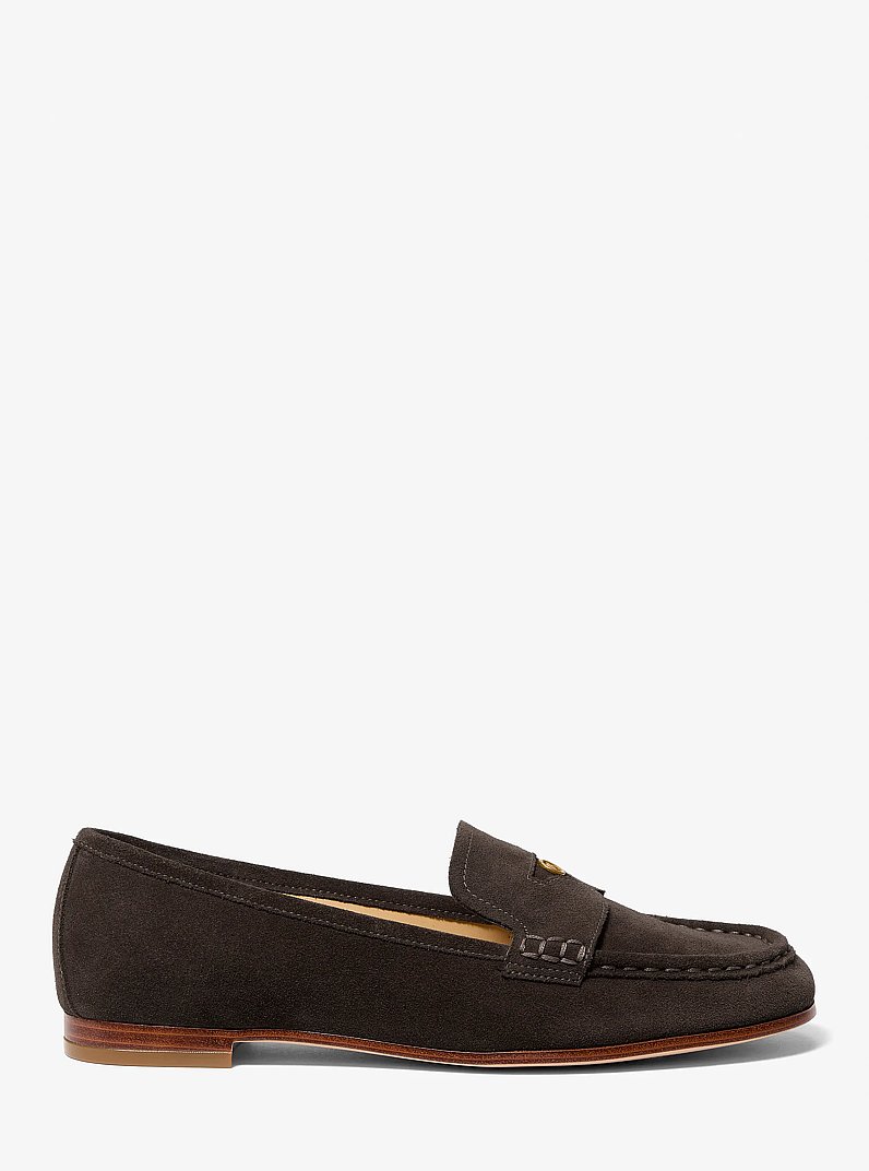 Jennings Suede Loafer in CHOCOLATE | Michael Kors
