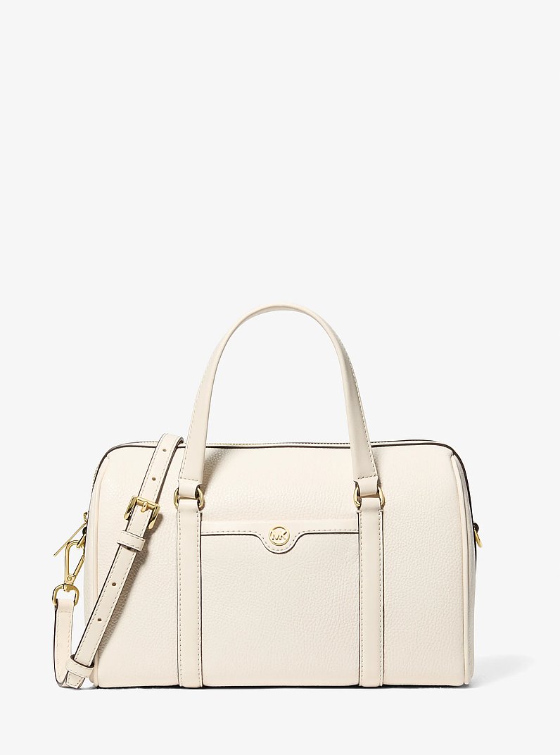 Jet Set Medium Satchel in LT CREAM | Michael Kors