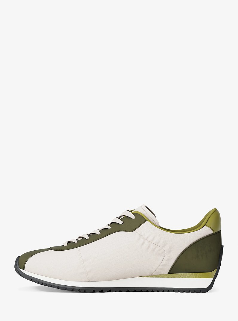 Rhodes Mixed-Media Sneaker in IVY MULTI | Michael Kors