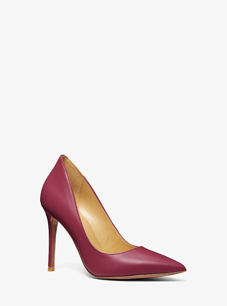 Keke Leather Pump in MULBERRY | Michael Kors