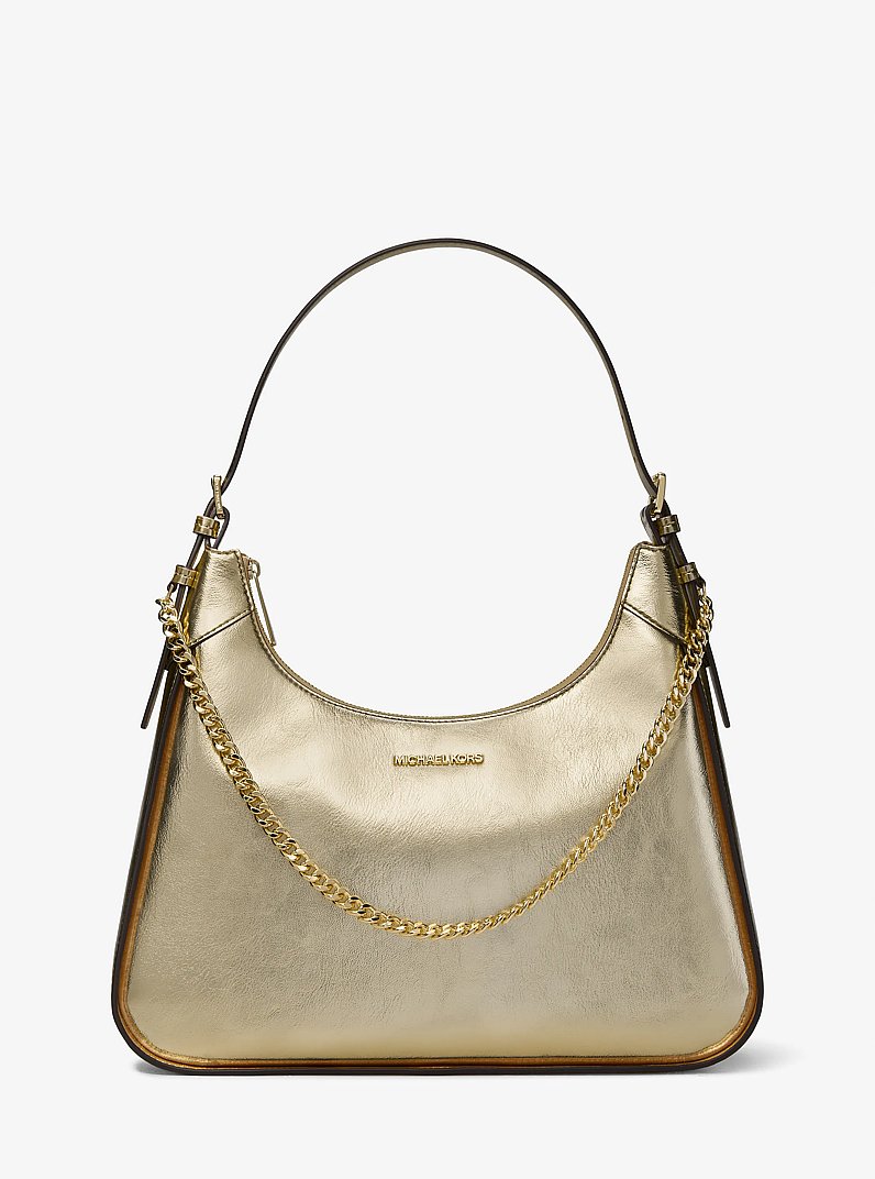 Wilma Large Metallic Shoulder Bag